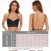 Low Back Bras for Women - Seamless Underwire U-Shaped Invisible Backless Bras-Multiway Convertible Straps Halter Bra