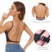 Low Back Bras for Women - Seamless Underwire U-Shaped Invisible Backless Bras-Multiway Convertible Straps Halter Bras